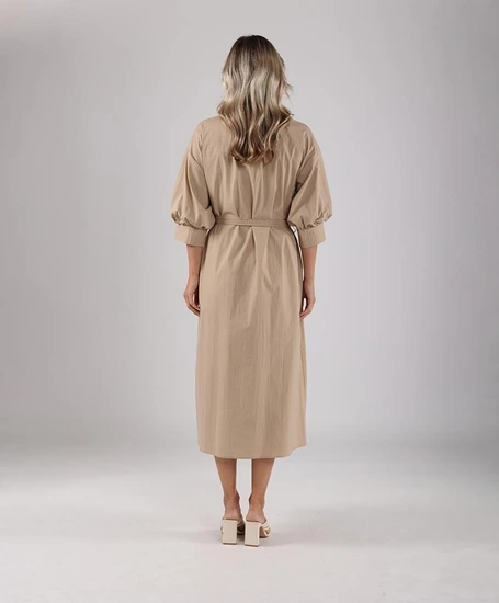 NUKUS Midi Jurk Gemma