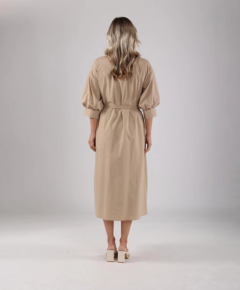 NUKUS Midi Jurk Gemma
