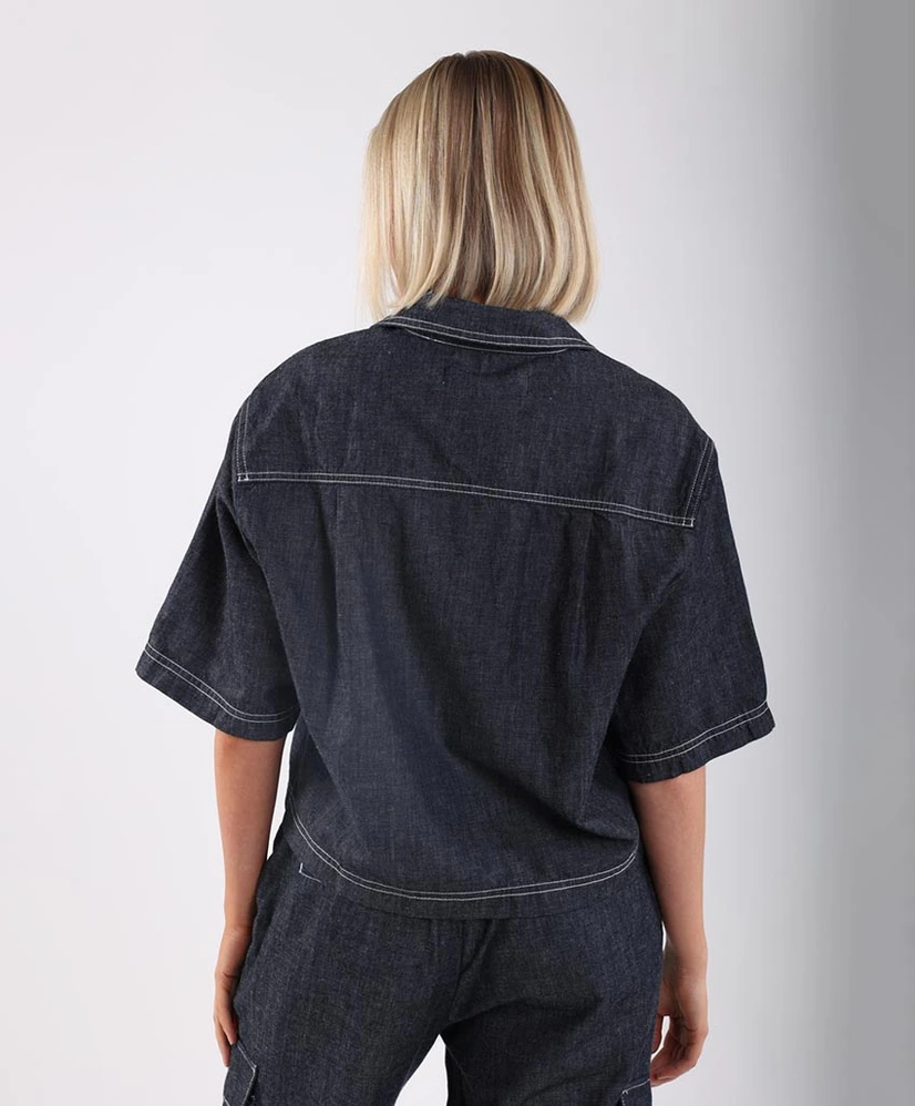 NUKUS Spijkerblouse Charlie