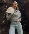 NUKUS Sweater Beatriz Flower