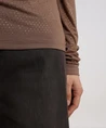 NUKUS Top Puck Strass