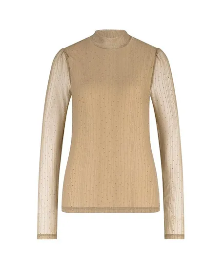 NUKUS Top Puck Strass