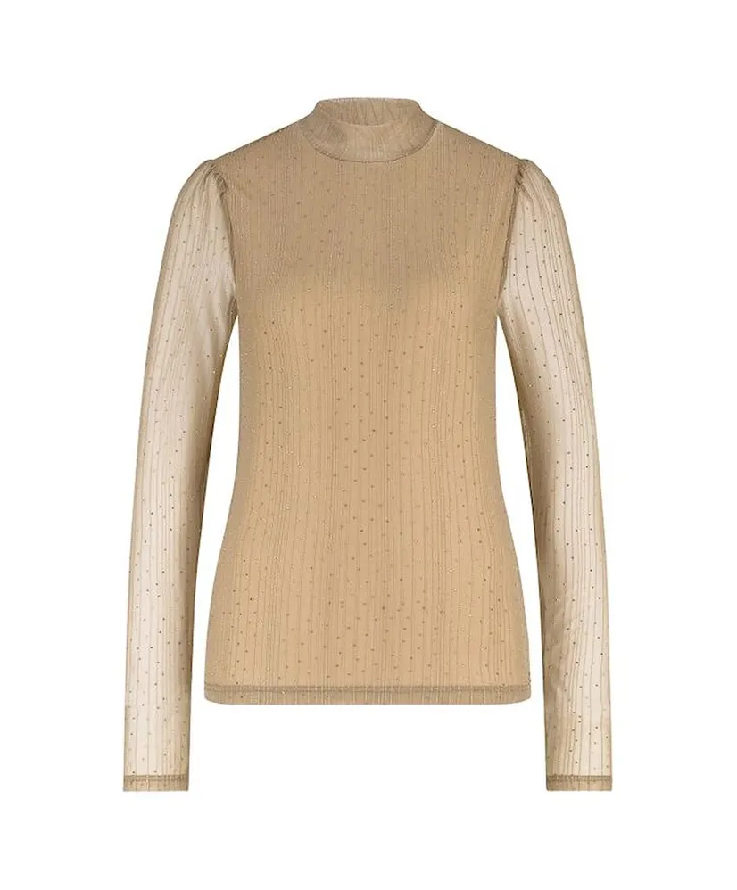 NUKUS Top Puck Strass