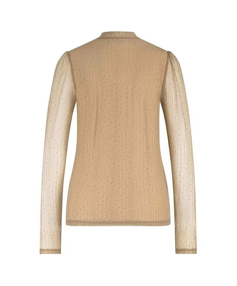 NUKUS Top Puck Strass