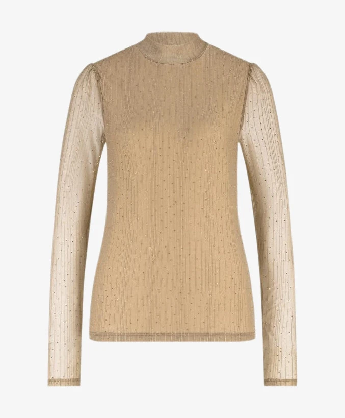 NUKUS Top Puck Strass
