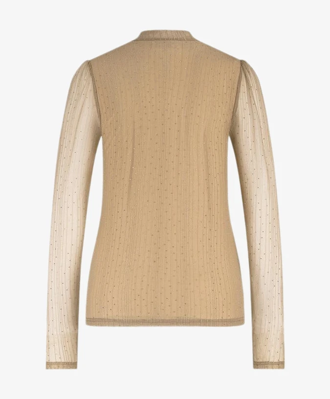 NUKUS Top Puck Strass