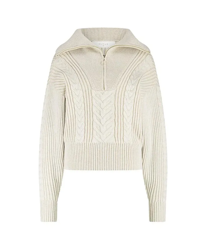 NUKUS Trui Clair Zipper