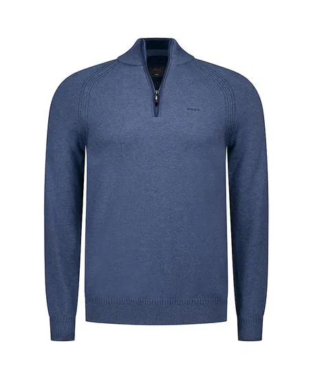 NZA New Zealand Auckland Half Zip Trui Melange