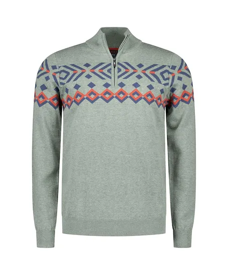 NZA New Zealand Auckland Half Zip Trui Melange