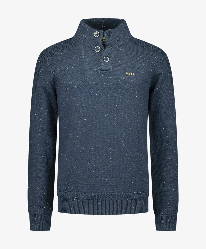 NZA New Zealand Auckland Trui Button Collar