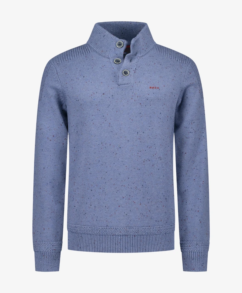 NZA New Zealand Auckland Trui Button Collar