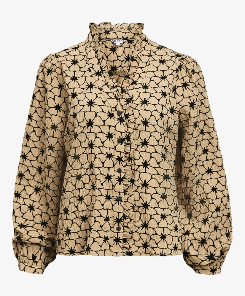 OBJECT Blouse KM OBJDEA L/S RE SHIRT 141