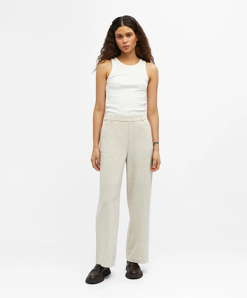 OBJECT Broek Sanne Aline Wide Leg