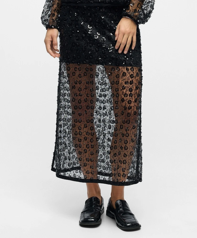 OBJECT Maxi Rok Uni OBJMAISY HW LONG SKIRT 141