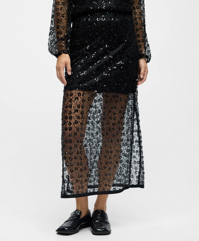 OBJECT Maxi Rok Uni OBJMAISY HW LONG SKIRT 141