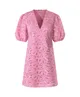 OBJECT Mini Jurk Rose