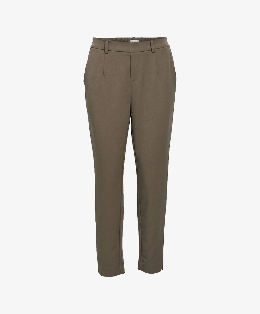 OBJECT Pantalon Slim Zwart
