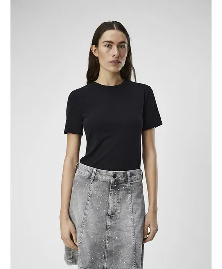 OBJECT T-shirt Jannie Rib