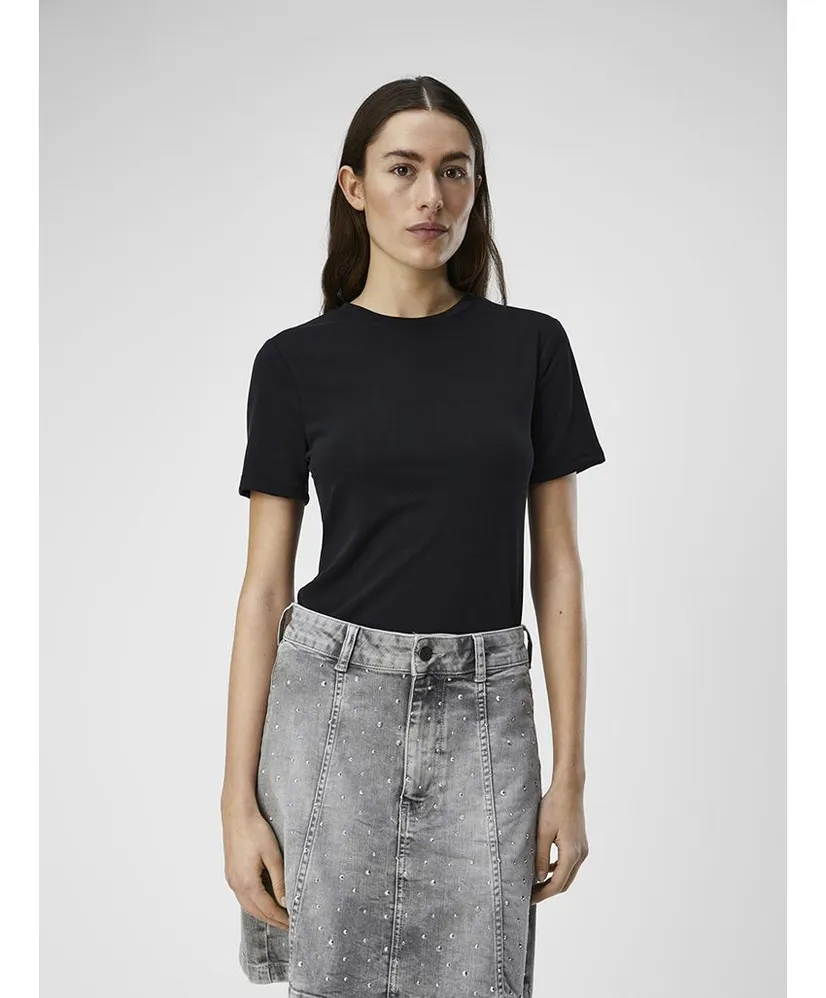 OBJECT T-shirt Jannie Rib