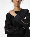OBJECT Top OBJDORINA LO L/S SWEAT TOP REP