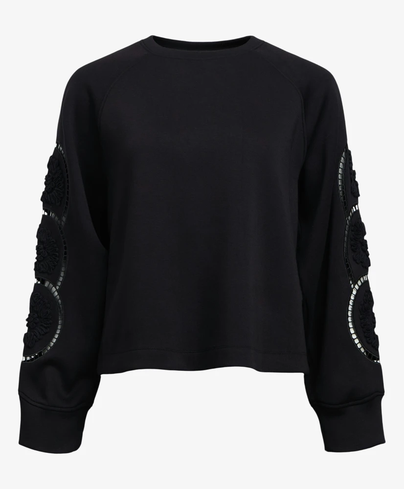 OBJECT Top OBJDORINA LO L/S SWEAT TOP REP