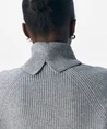OBJECT Trui LM OBJVIOLA LS LO ROLLNECK KNIT NOOS
