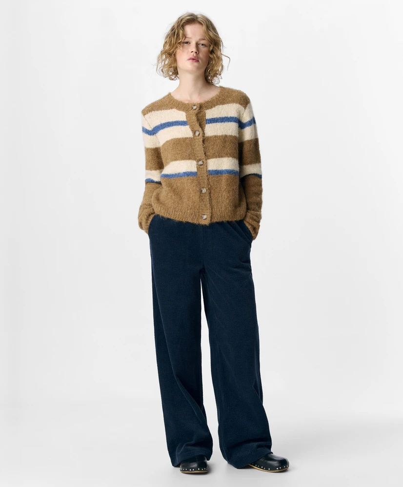 OBJECT Vest LM OBJGALIA L/S RE KNIT CARDIGAN NOOS