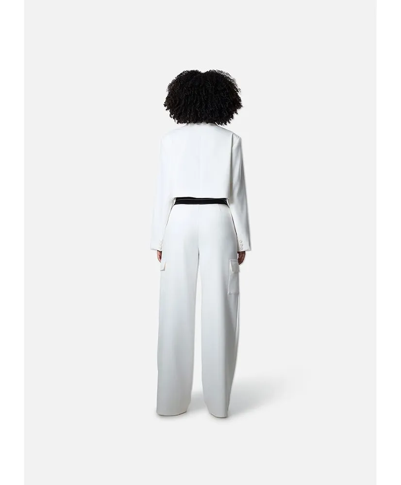 Off The Pitch Women Cropped Blazer Lana