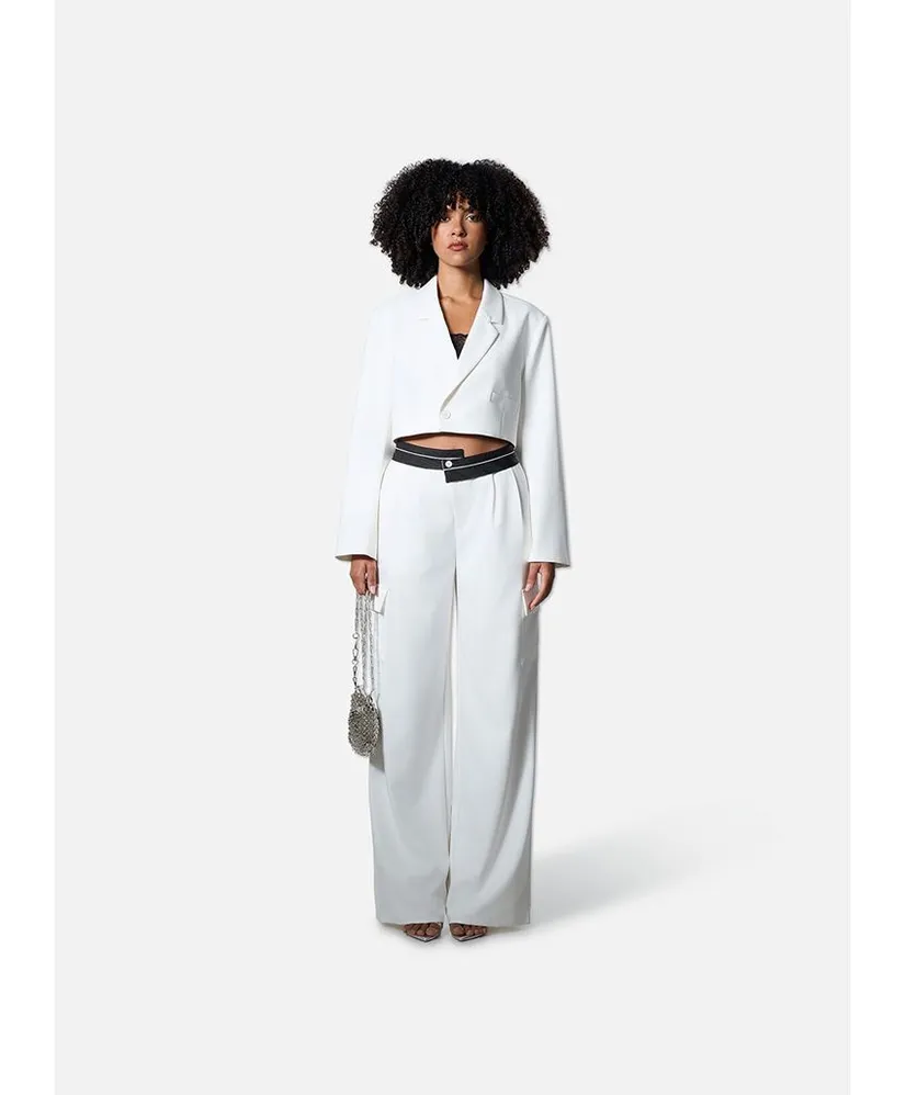 Off The Pitch Women Cropped Blazer Lana