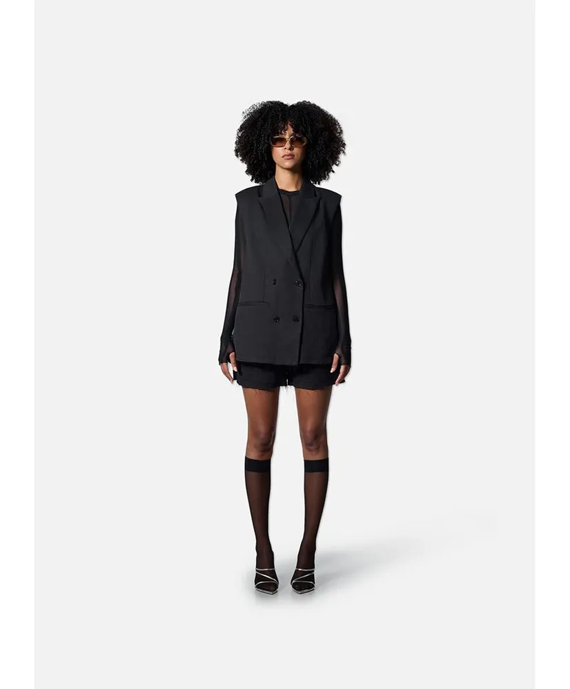 Off the Pitch Women Gilet Frayed
