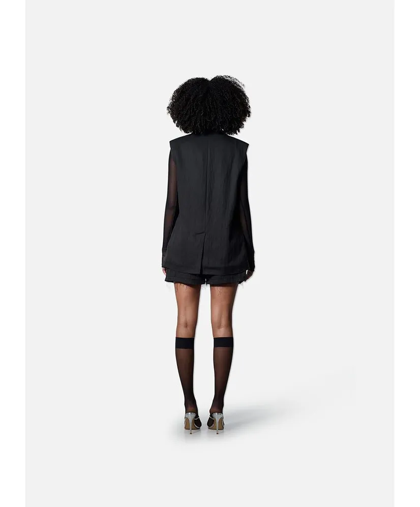Off the Pitch Women Gilet Frayed