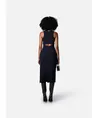 Off The Pitch Women Jurk Gathered Ribbed
