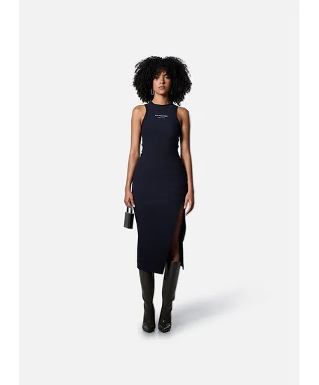 Off The Pitch Women Jurk Gathered Ribbed