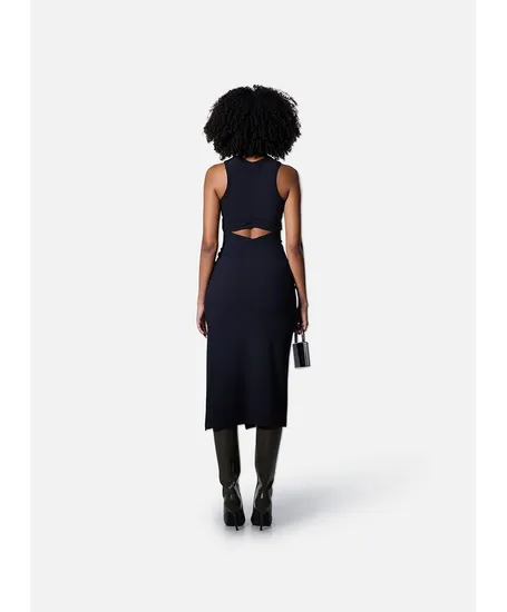 Off The Pitch Women Jurk Gathered Ribbed