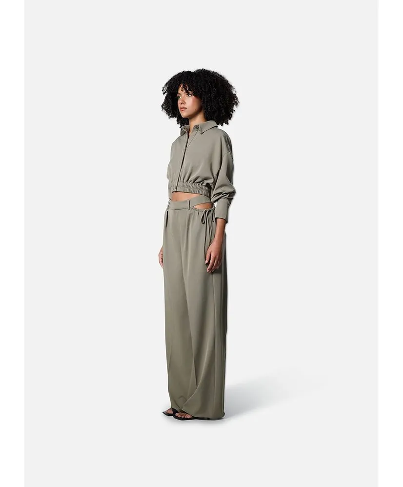 Off The Pitch Women Pantalon Gathered Drawstring