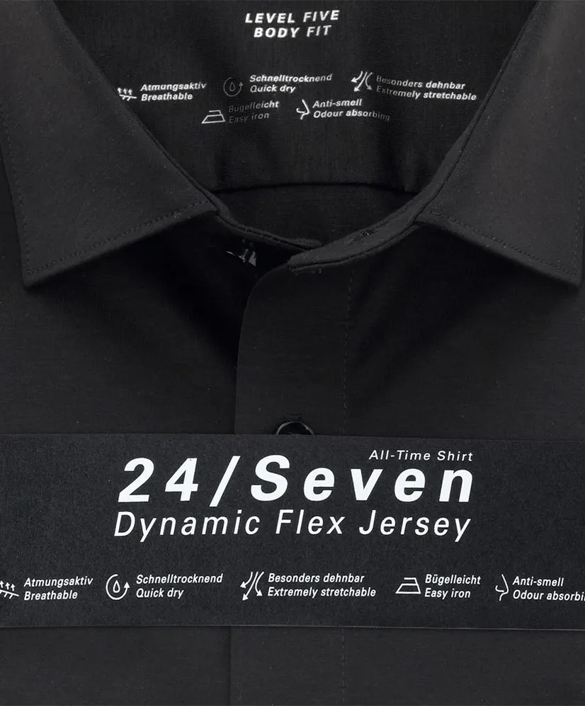 OLYMP Overhemd Level Five Jersey Slim Fit