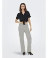 ONLY Broek Eva Stripe Wide Leg