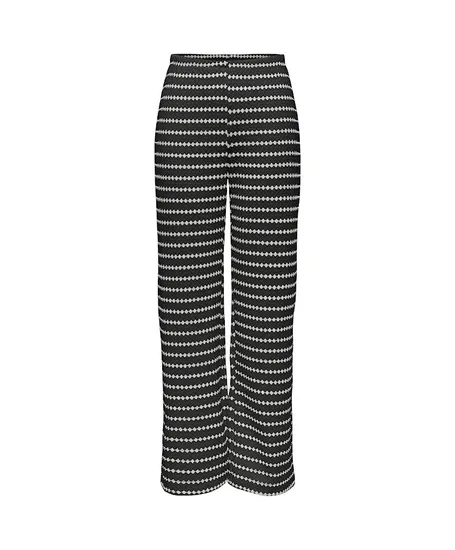ONLY Broek Eva Stripe Wide Leg