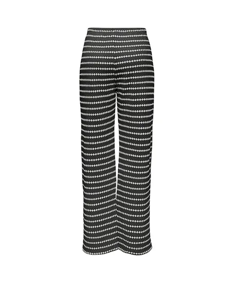 ONLY Broek Eva Stripe Wide Leg