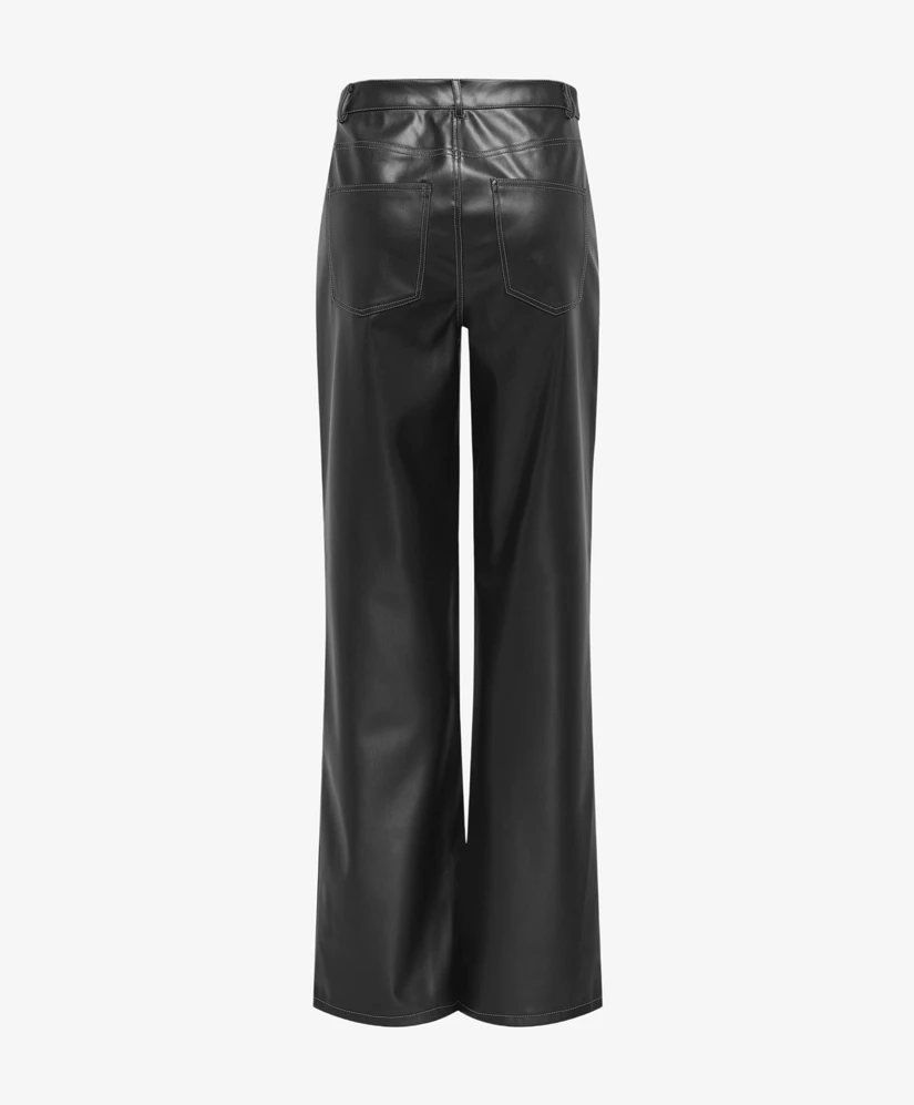 ONLY Broek ONLJUICY-LANA HW WIDE FAUX LE PANT