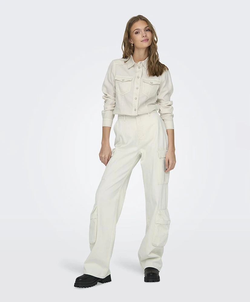 ONLY Cargo Broek Ringo Wide Fit