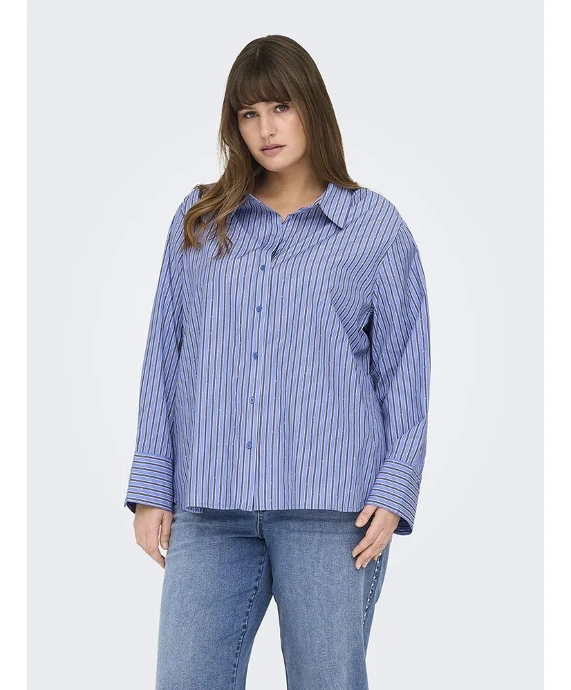 ONLY CARMAKOMA Blouse Oregon Rhinestone