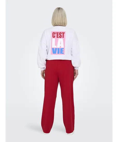ONLY CARMAKOMA Broek Carmen Stripe