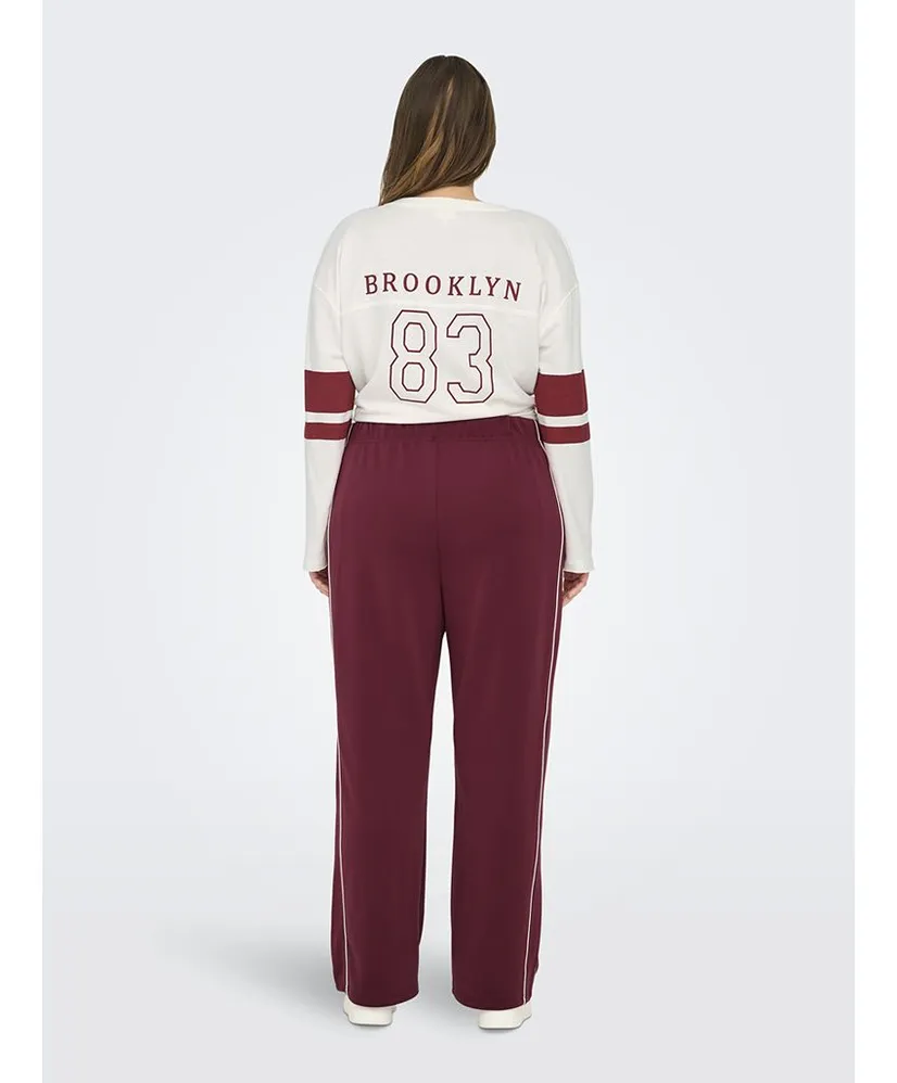 ONLY CARMAKOMA Broek Lett Wide Leg