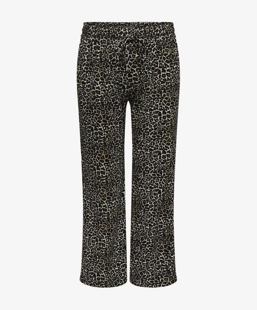 ONLY CARMAKOMA Broek Poptrash Leopard