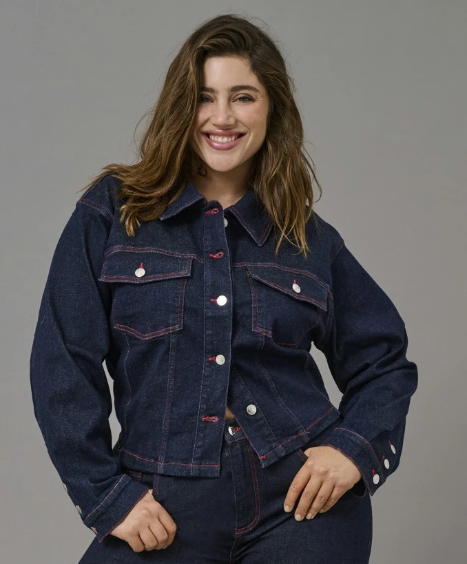 ONLY CARMAKOMA Curvy Jack CARWILLY CROPPED JACKET