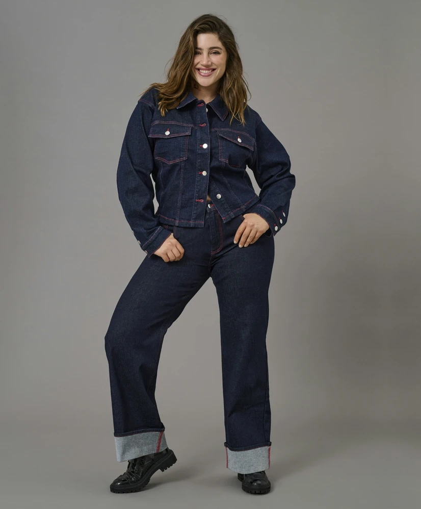ONLY CARMAKOMA Curvy Jack CARWILLY CROPPED JACKET