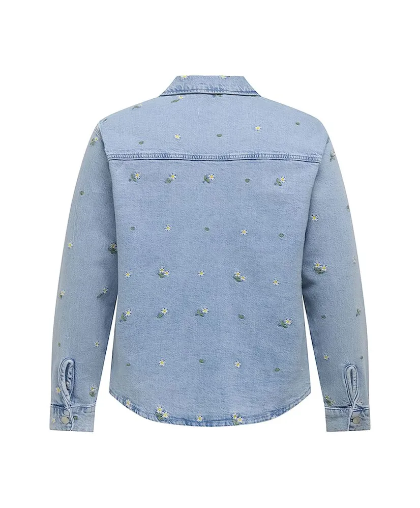 ONLY CARMAKOMA Spijkerblouse Cassie