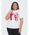ONLY CARMAKOMA T-shirt Julieta