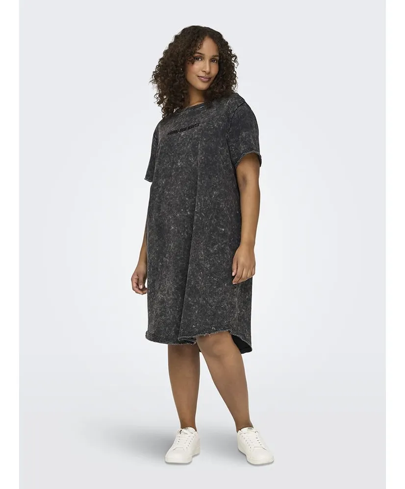 ONLY CARMAKOMA T-shirt Jurk Aston